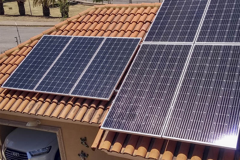 Paneles solares residenciales